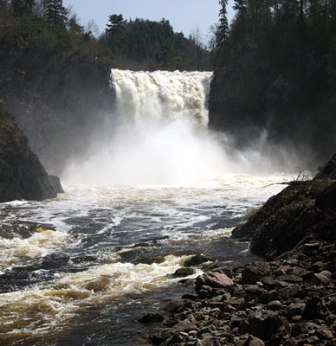 Agawa Falls spring