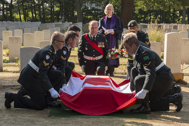 Pte Duncanson Burial