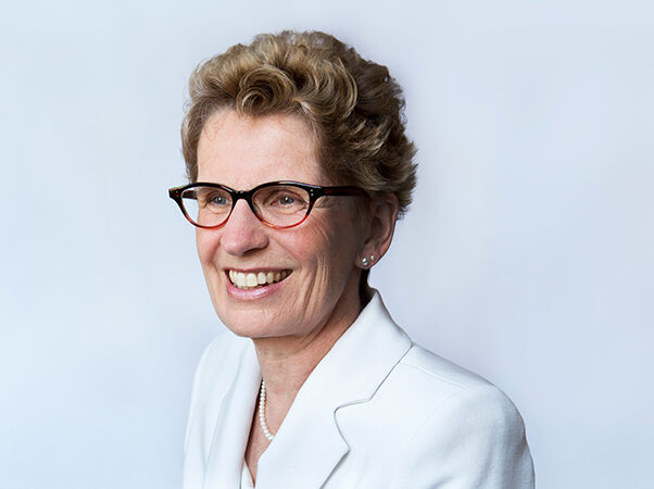 Premier Kathleen Wynne