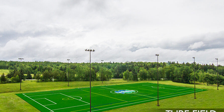 Turf field render