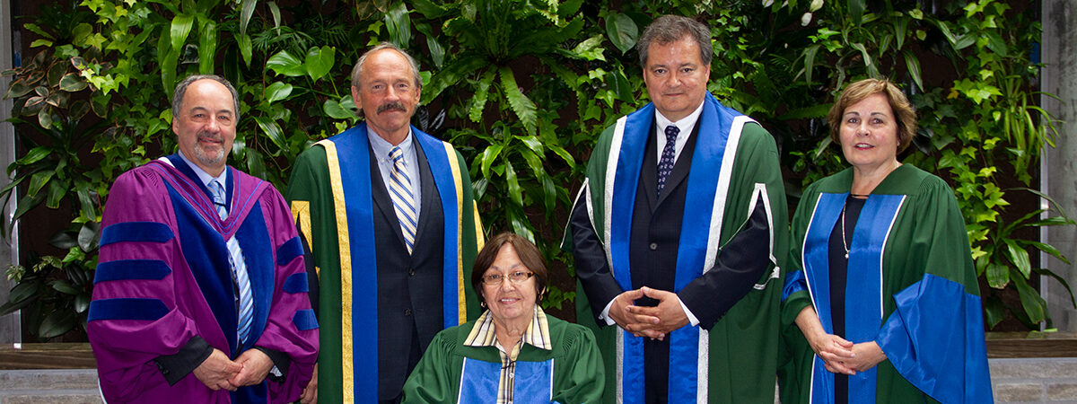 Muriel Sawyer receives honorary degree