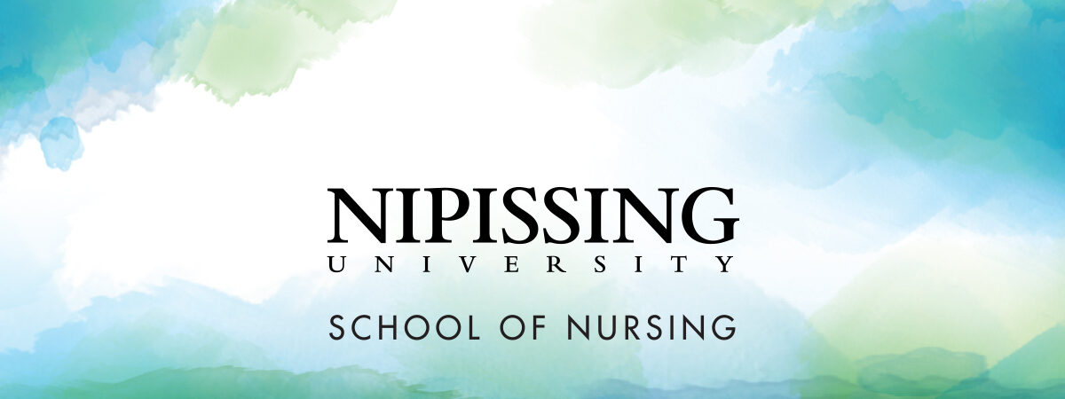 School of nursing watercolour banner