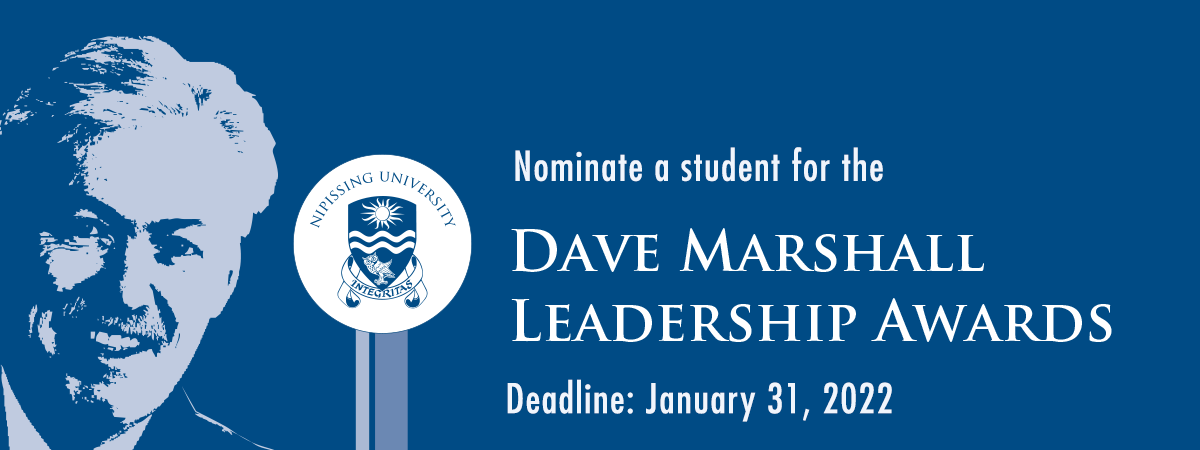 Dave Marshall nomination deadline event banner